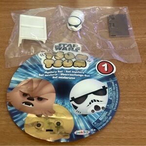 Jakks Star Wars Tsum Tsum Series 1 Stormtrooper With Death Star Accessory Figure